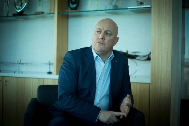 Air New Zealand chief executive Christopher Luxon. Photo/File. 