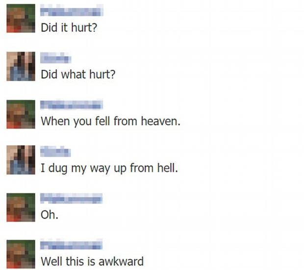 Are These The Best Responses To Pick Up Lines Ever Nz Herald