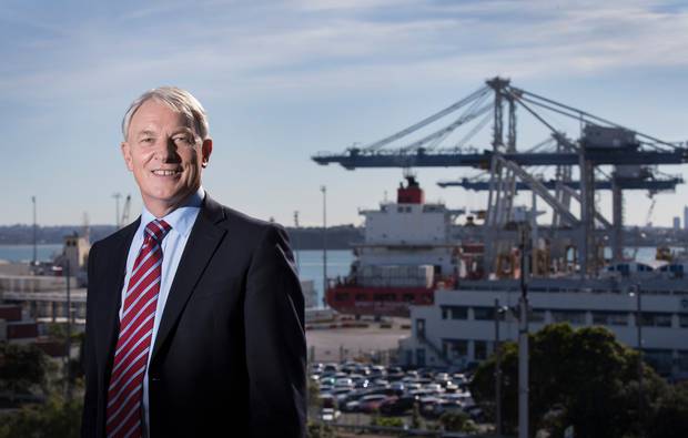 Auckland Mayor Phil Goff says barging cars off the Ports of Auckland to free up space could be reality within two years. Photo / File