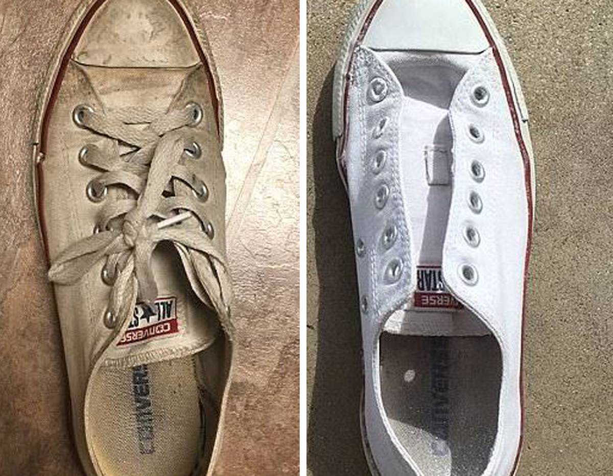 Is This The Secret To Cleaning White Shoes Nz Herald
