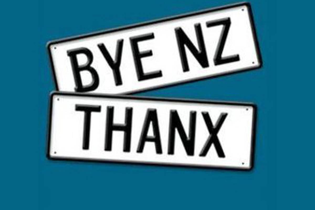 Personalised Plates Shuts Up After Losing Nzta Licence Nz Herald