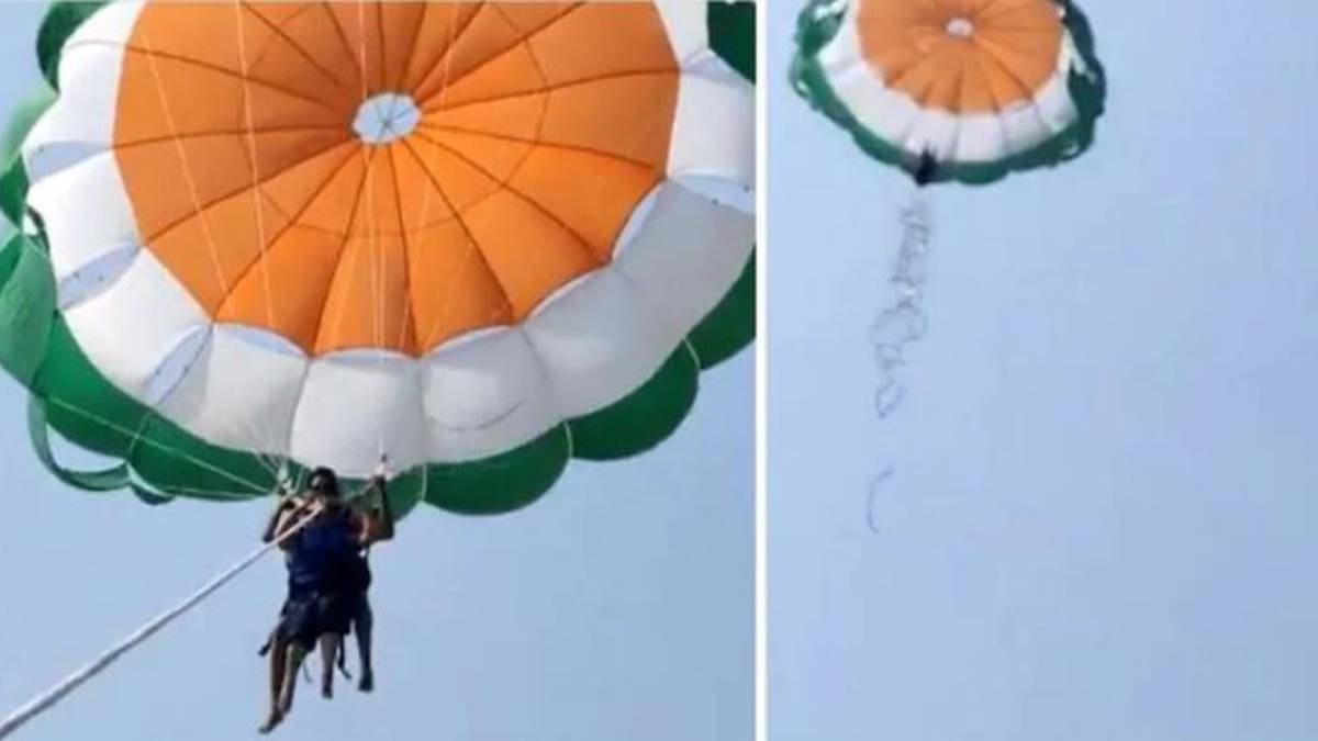Tonton: Pasangan parasailing selamat setelah tali putus di Pantai Nagoa