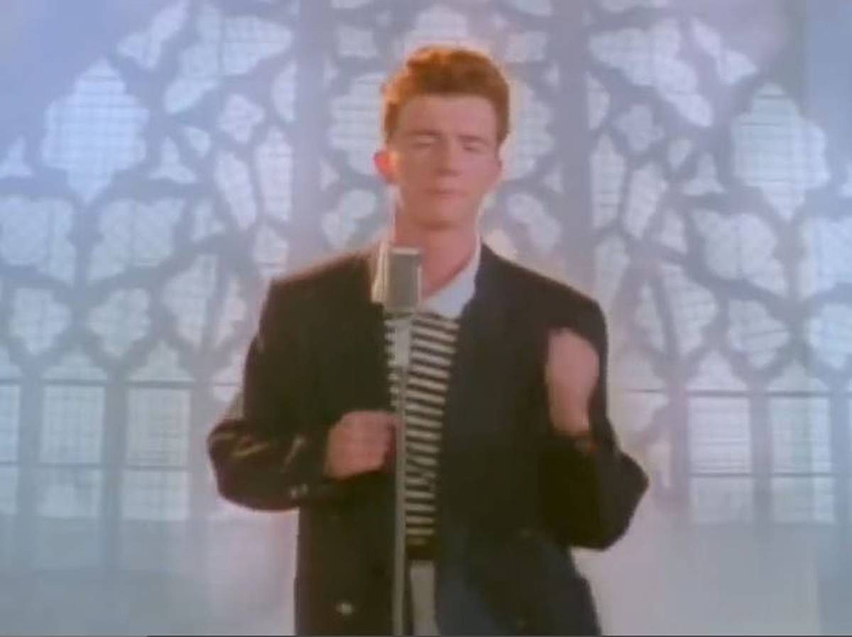 Where Has Rick Astley S Rickroll D Video Gone Nz Herald
