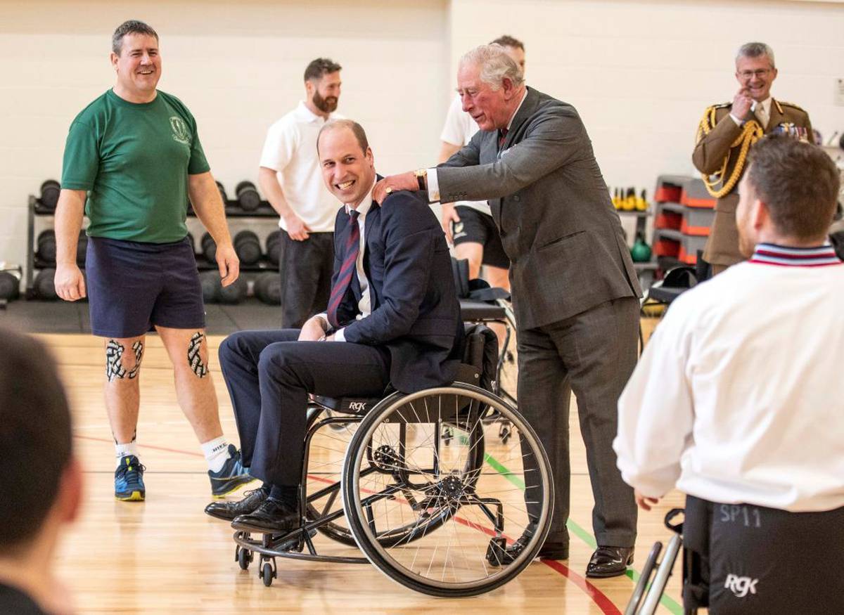 Making The Most Of Megxit Charles Rare Display Of Affection For