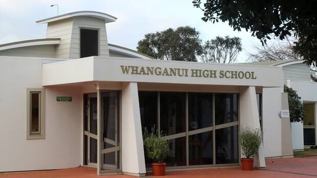 Whanganui High School houses collected two car loads of cans and toiletries for Women's Refuge Whanganui. Photo / Bevan Conley