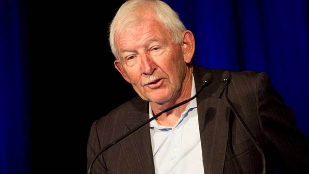 Sir Ron Brierley was arrested at Sydney Airport on Tuesday trying to board a plane to Fiji. Photo / File