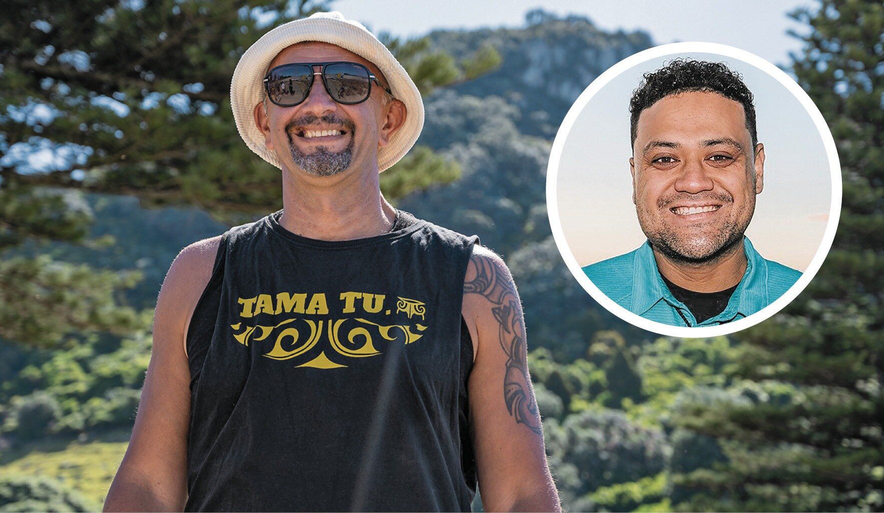 Hemi Rolleston has organised a Mauaoathon to raise money for his nephew Mikaere Sydney (inset). Photo / David Hall