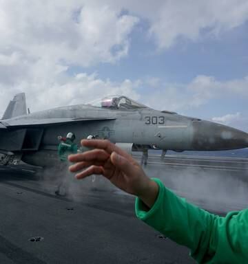 In The South China Sea A Display Of Us Navy Strength And