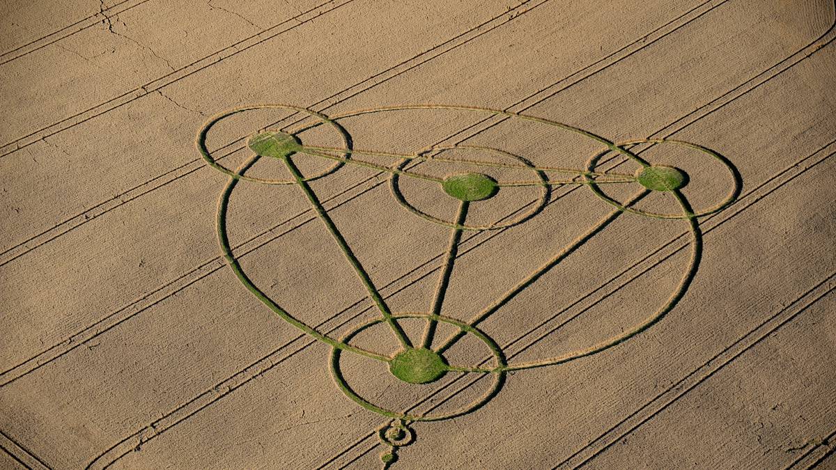 Crop circles They're real and contain hidden messages, scientist says