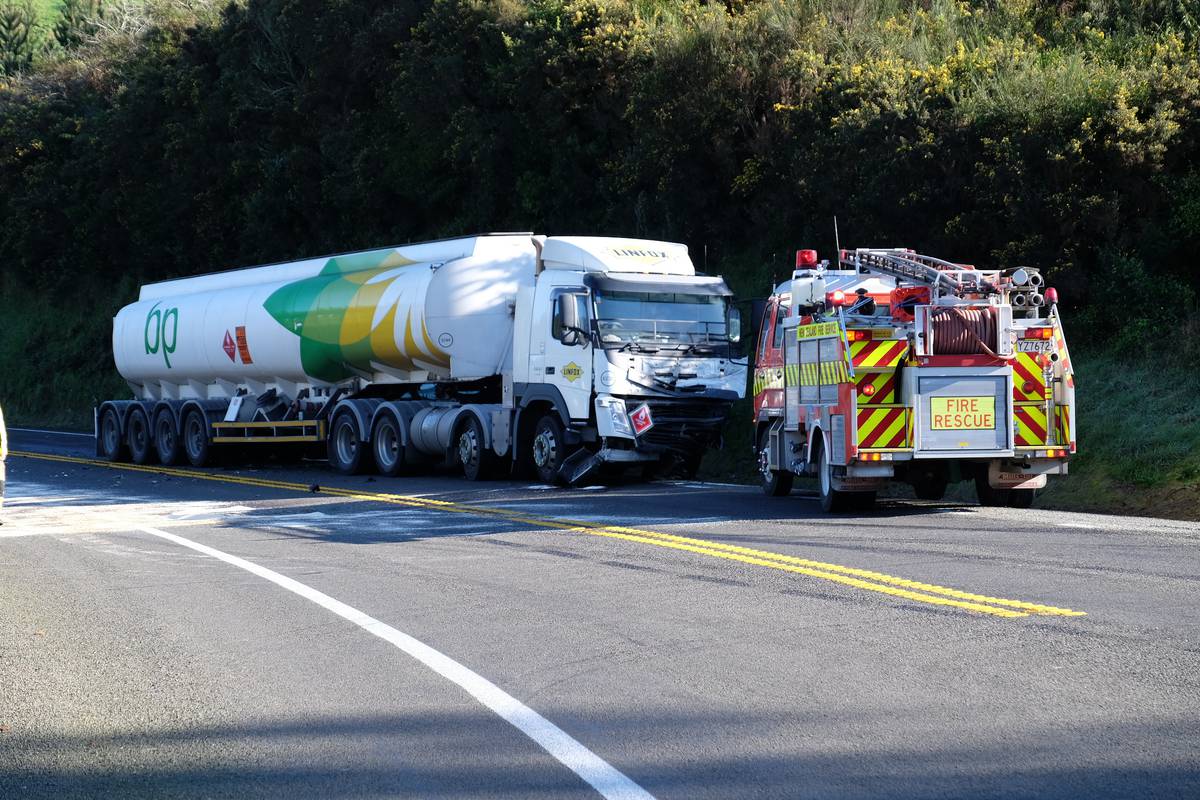 Person killed in petrol tanker crash in Bay of Plenty NZ Herald