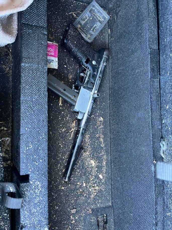A firearm seized during police raids at addresses in Rotorua, Tokoroa and Te Puke. Photo / New Zealand Police
