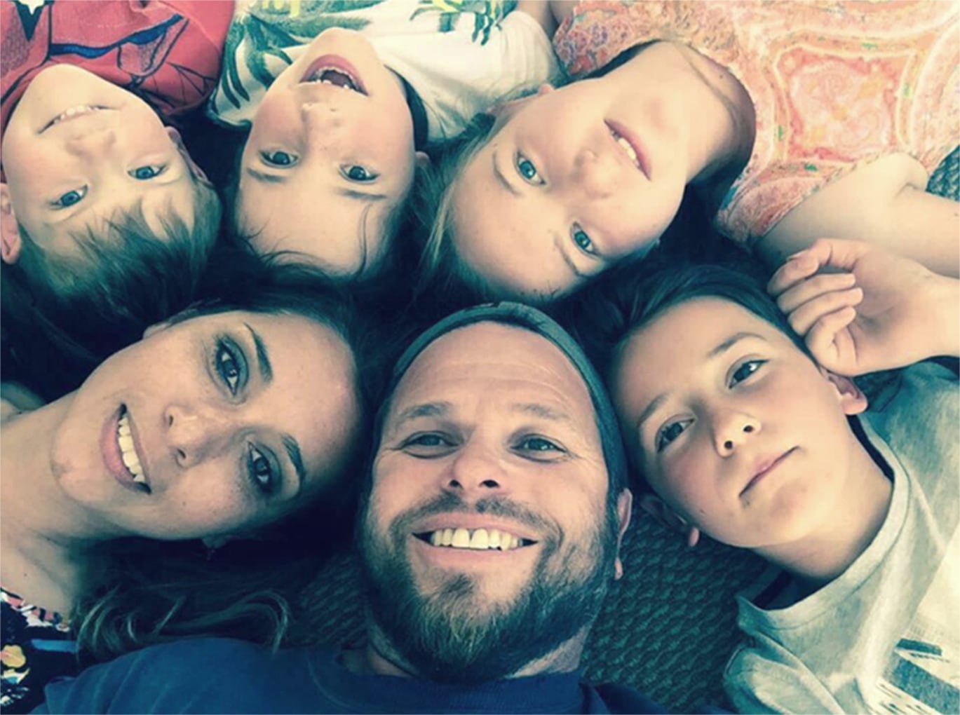 Zareen Sheikh-Cope and Rob Cope, pictured with their kids, made the documentary Our Kids Online: Porn, Predators and How to keep them safe after discovering dangers kids face online. Photo / Supplied