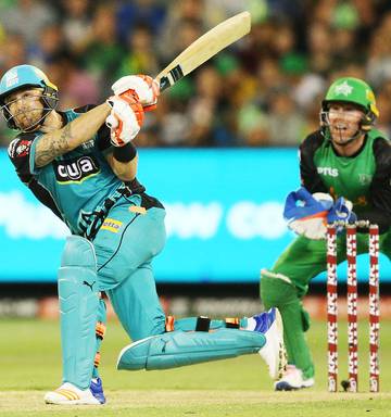 Cricket Brendon Mccullum Guides Brisbane Heat To Big Bash Win