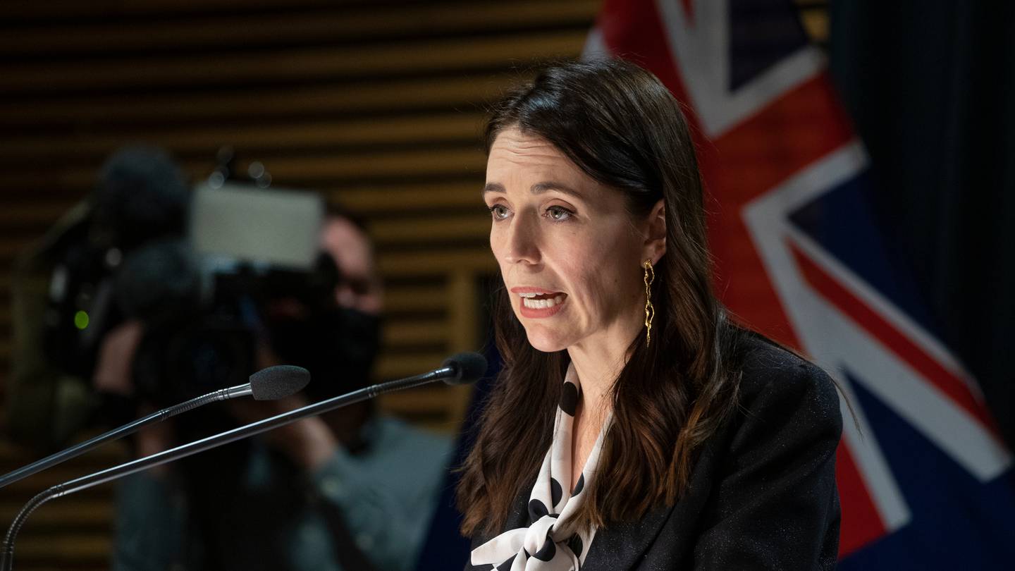 Prime Minister Jacinda Ardern announced a dramatic cut to fuel taxes and public transport on Monday. Photo /  Mark Mitchell.