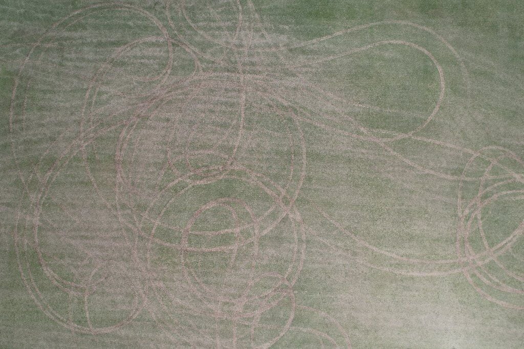 Drone photo of the damage. Photo / Phillip Magnussen