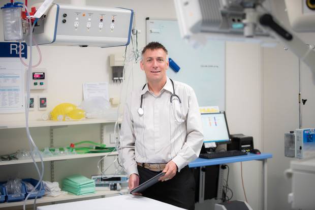 Starship Hospital clinical director Dr Mike Shepherd says measles should be in our past, not a threat to our children's future. Photo / Michael Craig