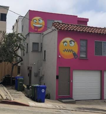 Emoji House Airbnb Starts Feud Between La Neighbours Nz Herald