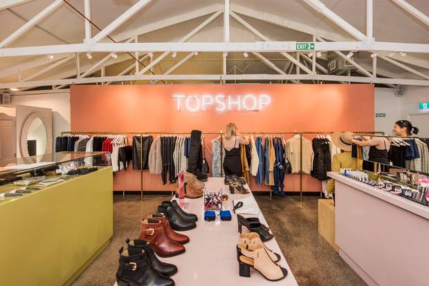 The Department Store was once home to Topshop, first introducing the brand to New Zealand.