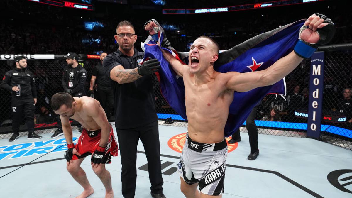 UFC : Kai Kara-France prétend payer le titre des poids mouches par décision unanime sur Oscar Ascrof