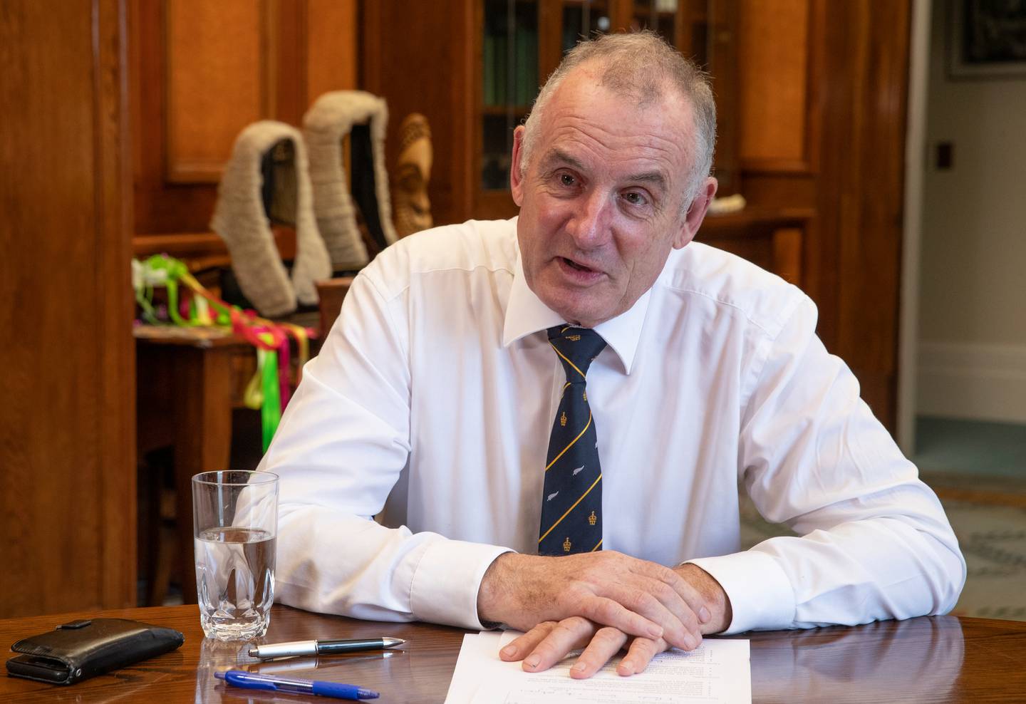 议长特雷弗·马拉德（Trevor Mallard）正在考虑在都柏林担任外交职位。 照片/马克米切尔