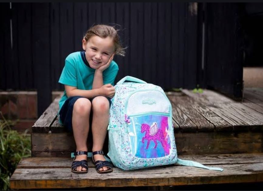 Georgia Martin, 5, wants to start school, but can't because of the lockdown. Photo / Dean Purcell