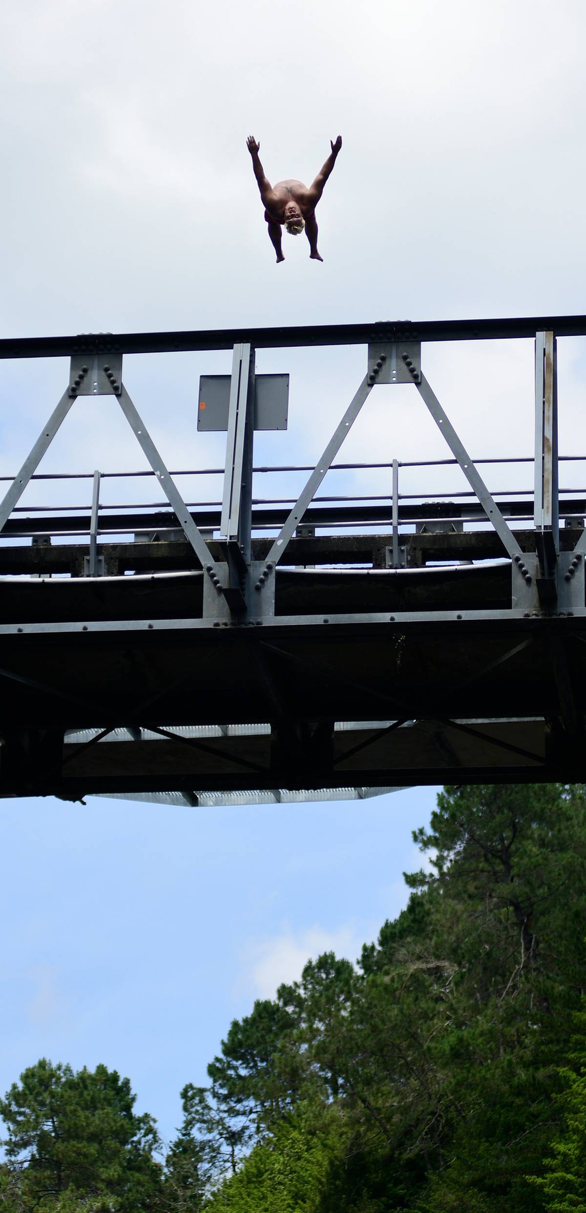 Towel Thrown In Over Mclaren Falls Jumps Nz Herald