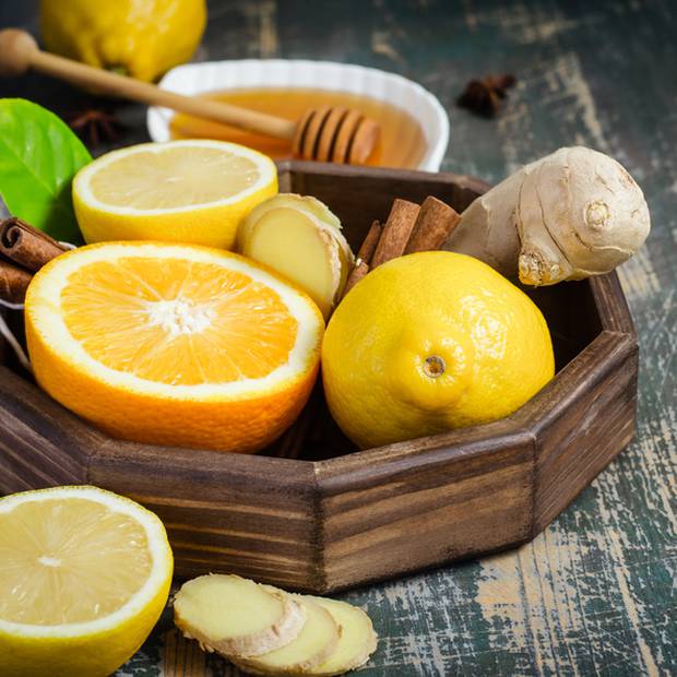 Oranges, lemons and ginger are often labelled as 