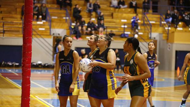 Whanganui High School defender Kara Adrole was joined by newcomer Tima Tuinasoni in defence on Monday night. Photo / Bevan Conley
