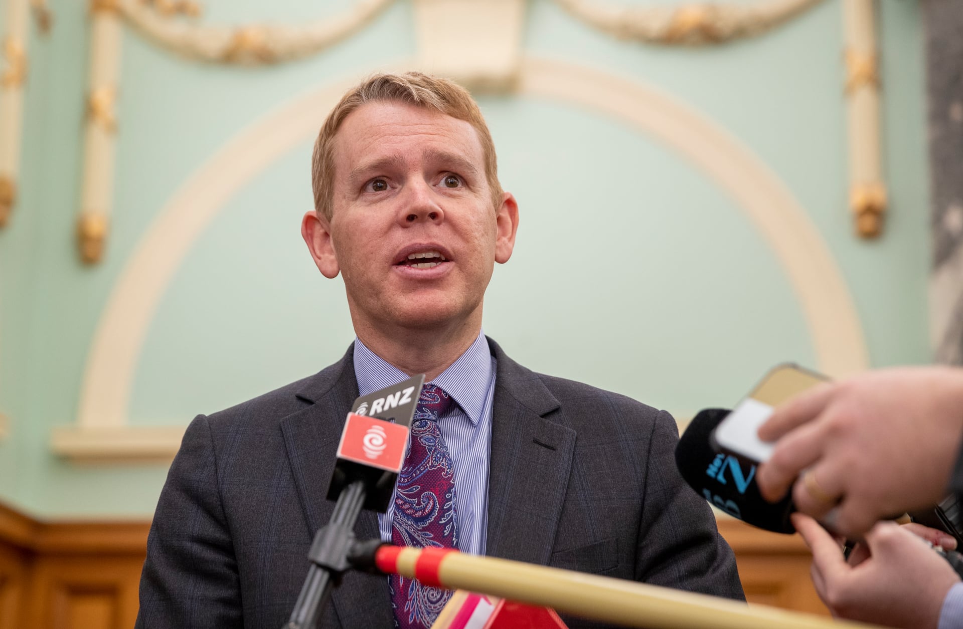 Police Minister Chris Hipkins. Photo / Mark Mitchell