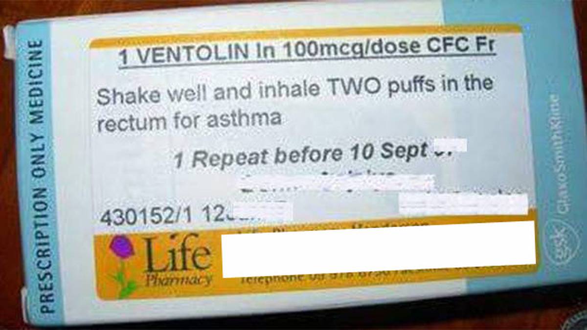 Pharmacist S Unfortunate Instruction On Kiwi Patient S Asthma