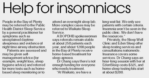 Sleepless In Rotorua The Rise Of Insomnia And How To Beat It Nz