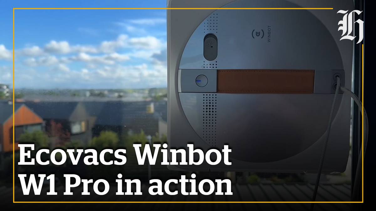 Experience the future of window cleaning with ECOVACS WINBOT W1