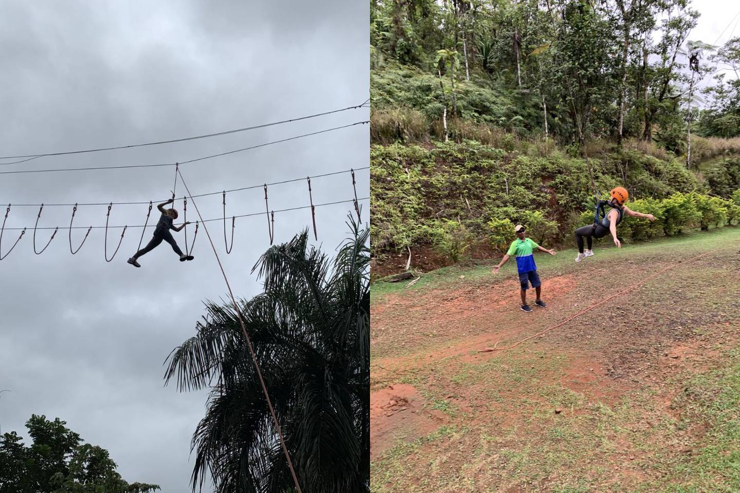 Braving the obstacle course - one breath-catch at a time.