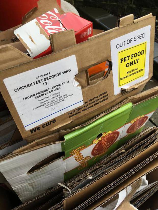 A woman in Invercargill became concerned when she discovered a box in a restaurant's recycling labelled 