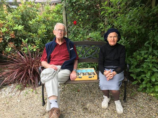 Bob and Helen in 2016. Photo / Macfie Family