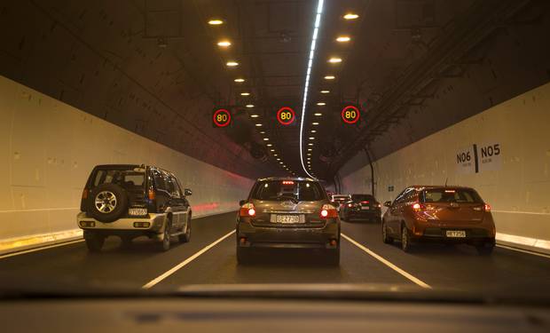 The Waterview Tunnel, which links SH20 and SH1 in Auckland, has improved traffic flow since it opened in 2017. Photo / Nick Reed.