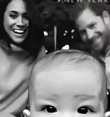 Prince Harry And Meghan Accused Of Photoshopping Their Christmas