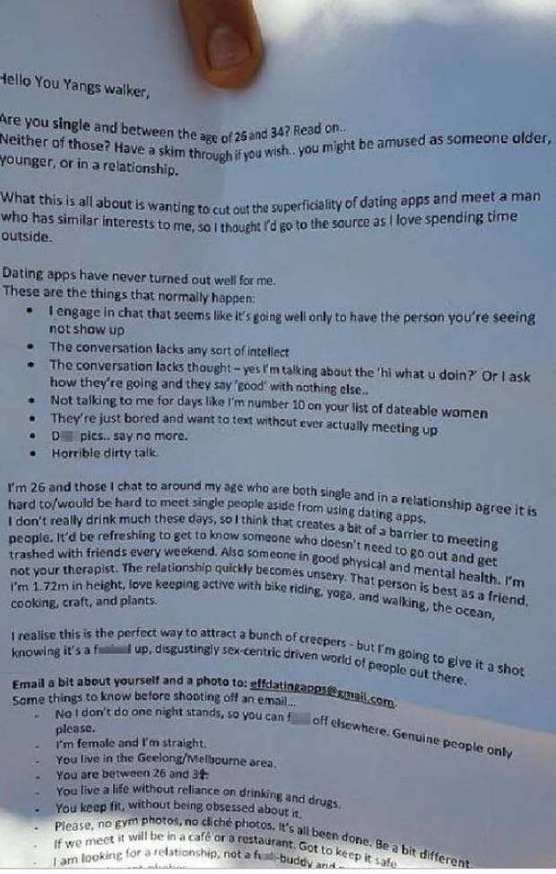 Woman Slammed For Toxic List Of Requirements In Potential New