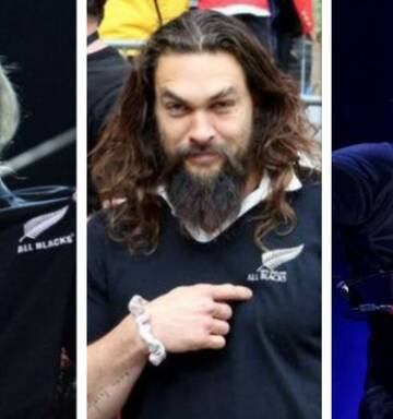 Rugby Celebrities Backing Black The All Blacks Famous Fans