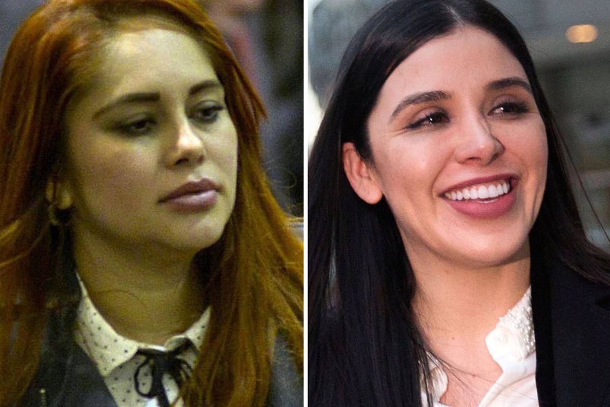 El Chapo's wife laughs as her husband's mistress breaks ...