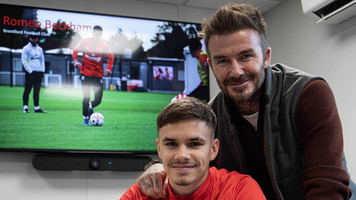 Fußball: Romeo Beckham unterschreibt einen Vertrag, um für Brentfords Premier League B-Team zu spielen