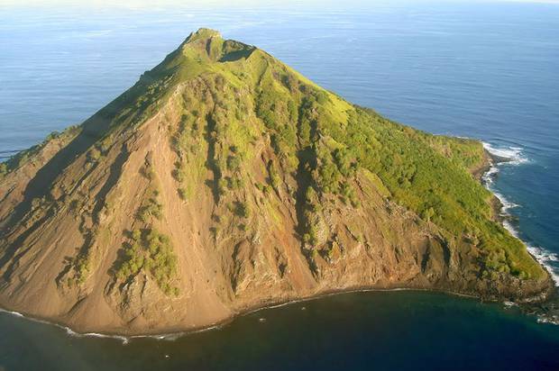 Mehetia is a volcanic island about 100km southeast of Tahiti in what is now French Polynesia. Photo / Tahiti Heritage