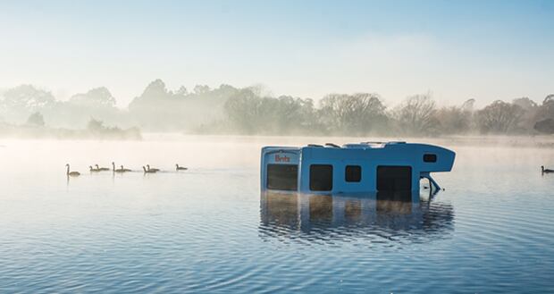 A waka ama crew helped rescue family members.