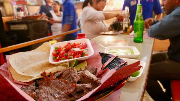 At an Oaxacan meat alley, the food is great but it's the atmosphere that's the biggest drawcard. Photo / Supplied