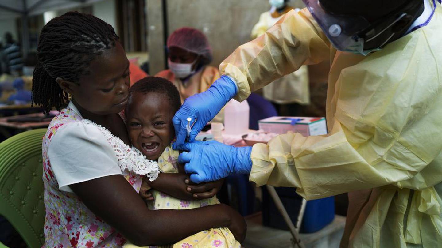 The WHO said officials have begun vaccinating people in eastern Congo against Ebola, after it was confirmed last week that the disease killed a toddler. Photo / AP Photo / Jerome Delay, file