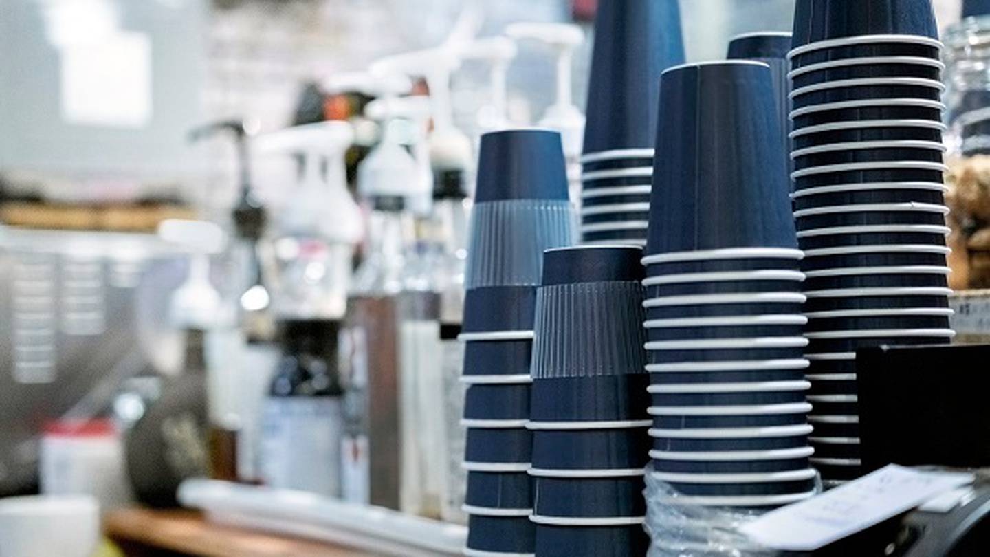 Western Australia is the first jurisdiction to take action on plastic coffee cups and lids. Photo / Getty Images