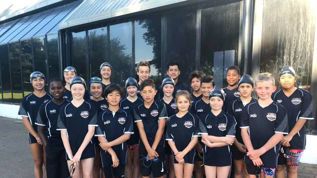 Swim Rotorua juniors won 80 medals at the Bay of Plenty Junior Swimming Championships. Photo / Supplied