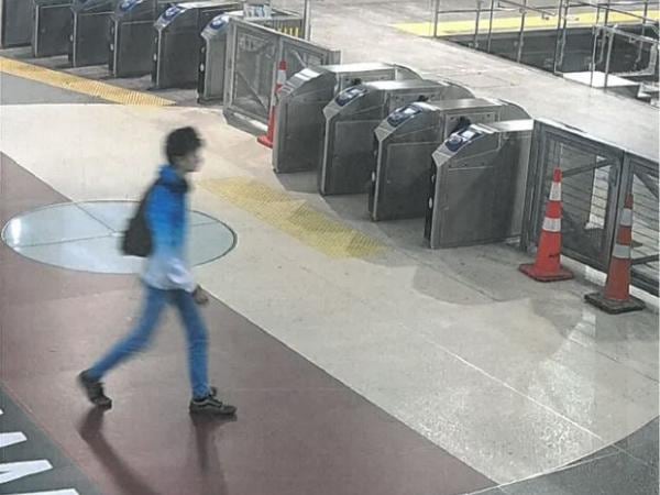 Eloi Jean Rolling was captured on CCTV on the last day anyone saw him. Photo / NZTA