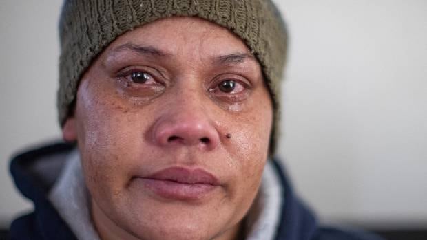 Sauiluma Mulitalo, who has an aggressive form of colon cancer, is worried that her eight children, ranging from 3 to 18 years, will not be cared for if her partner is deported. Photo / Peter Meecham