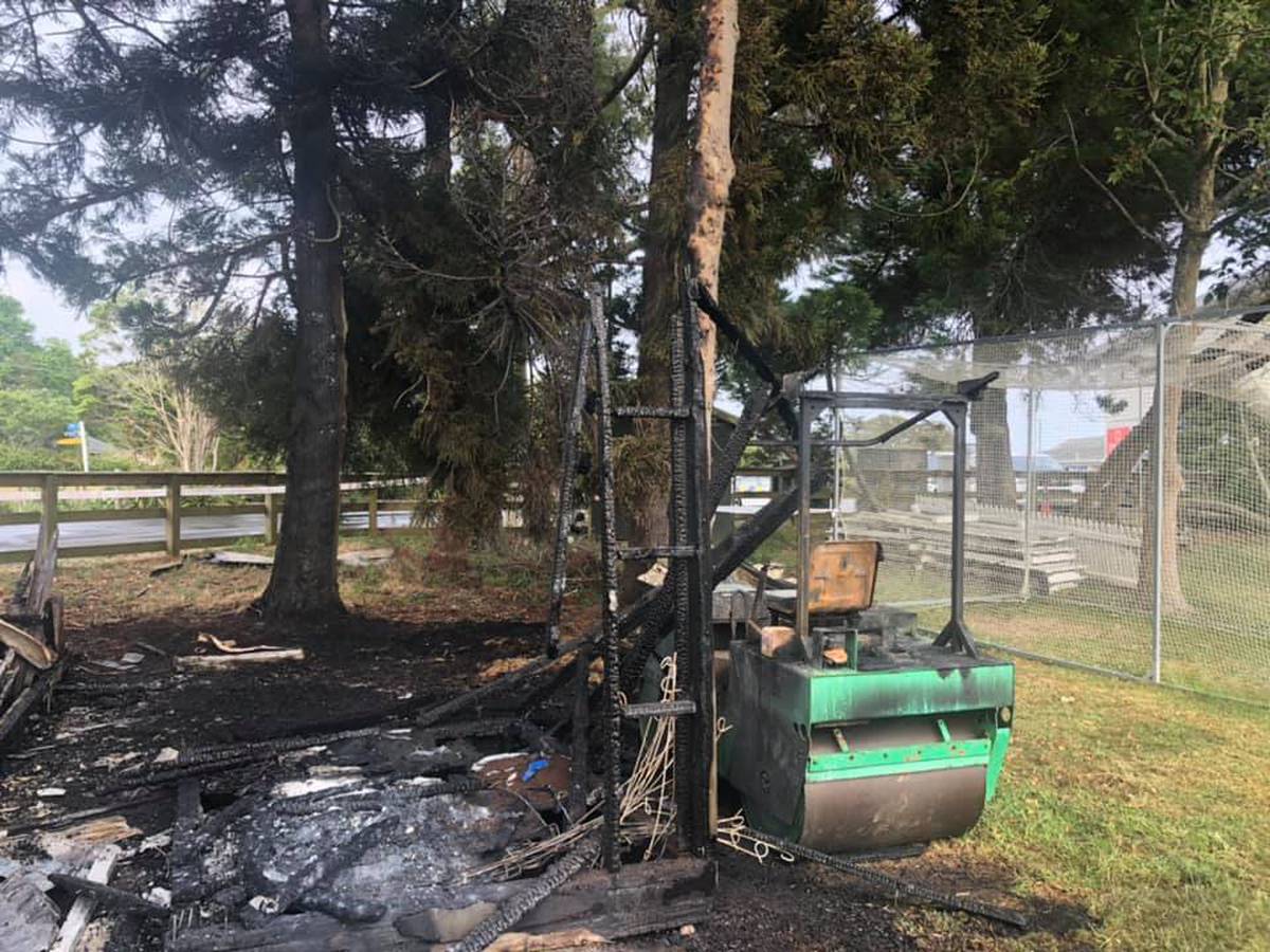 Suspected Arson Causes 30k Damage To Kumeu Cricket Club Gear Shed